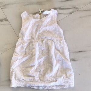 Vinyard vines white dress 3T